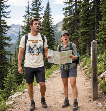 You Saw That Too... Right? Alien T-Shirt -Hiking