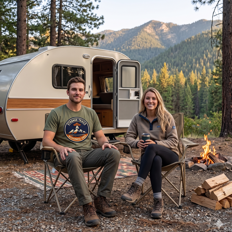Strange Trails Wilderness Area T-Shirt