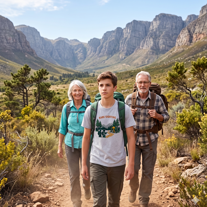 “Rare Sighting” T-Shirt Hiking  Graphic Tee