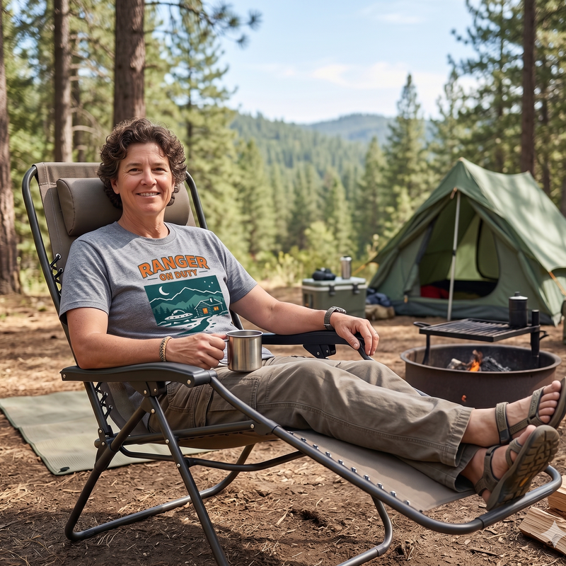 Ranger On Duty UFO T-Shirt — Outdoor Ranger Tee